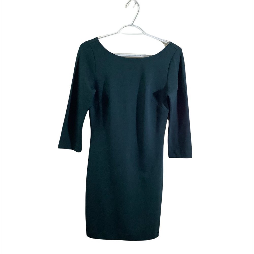 Babaton Aritzia Women's Size  6 Teal Green Bodycon Dress